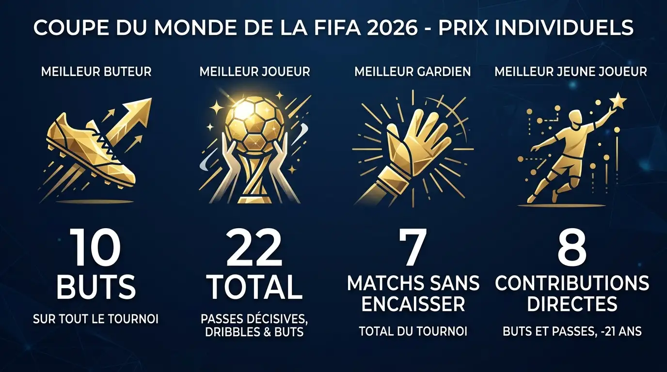 Distinctions individuelles — Coupe du Monde 2026