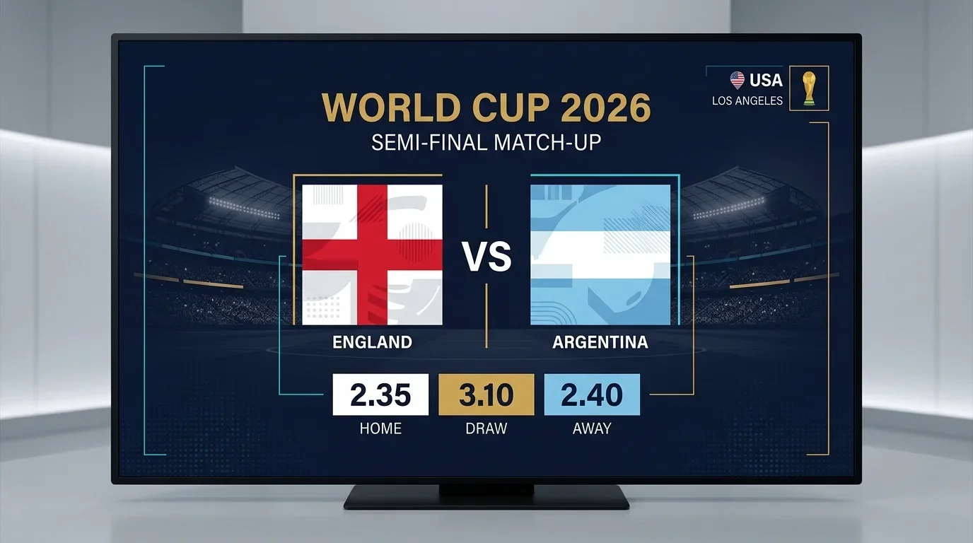 Pronostic Angleterre — Argentine — Coupe du Monde 2026